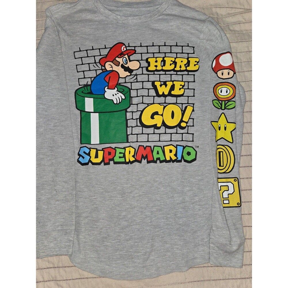 SuperMario Youth XL Long Sleeve Shirt